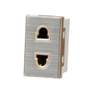 Hạt ổ cắm 2 chấu DOBO A80-88819S