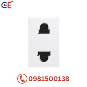 Hạt ổ cắm đơn 2 chấu EW-002
