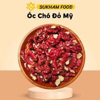 Hạt óc chó đỏ Mỹ tách vỏ sẵn chính hãng Sukham Food 500G, Hàng nhập khẩu cao cấp, nhân óc chó mới, ngon, không hôi dầu