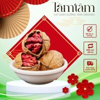 HẠT ÓC CHÓ ĐỎ NHẬP KHẨU TỪ MỸ NGUYÊN VỎ SẤY KHÔ TÚI 500G ĂN VẶT TỐT CHO MẸ BẦU