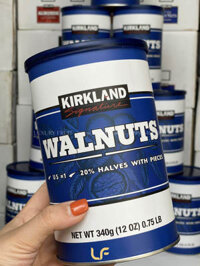 Hạt óc chó Kirkland Signature Walnuts hộp 340g nhập khẩu Mỹ