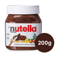 Hạt phỉ phết cacao Nutella hũ 200g