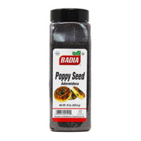 Hạt Poppy Seed trang trí bánh, chế biến món ăn, tốt cho sức khỏe - Hàng Tây Ban Nha 453.6g