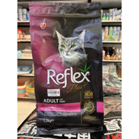 Hạt Reflex Plus Adult Cat Choosy Salmon 1,5kg