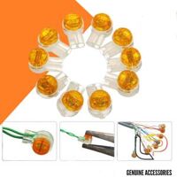 Hạt rệp nối lõi cáp điện thoại hoặc cáp mạng K2 UY2 (bịch 100 cái) loại tốt