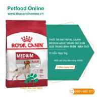Hạt Royal Canin Medium Adult cho chó trưởng thành giống trung – 1kg
