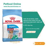 Hạt Royal Canin Medium Puppy cho chó con giống trung – 4kg