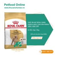 Hạt Royal Canin Poodle Adult cho chó trưởng thành giống Poodle – 1.5kg