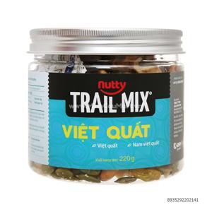 Hạt sấy hỗn hơp Nutty Trailmix việt quất 220g