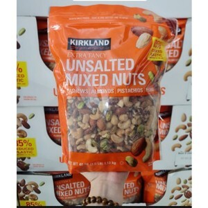 Hạt sấy khô Kirkland Unsalted Mixed Nuts