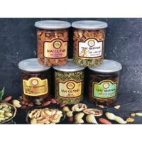 HẠT SẤY KHÔ MIX - ÓC CHÓ, HẠNH NHÂN- HẠT BÍ MAI QUỲNH