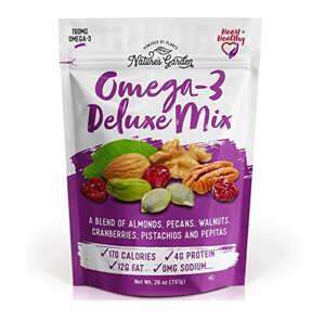 Hạt sấy khô tổng hợp Nature's Garden Omega - 3 Deluxe Mix
