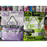 Hạt SC thức ăn cho mèo mix thịt bò thịt gà men vi sinh