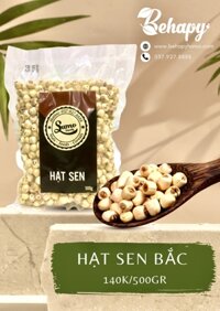 Hạt sen khô Bắc 500g