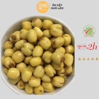 Hạt Sen Sấy Giòn Không Đường Hạt To Tròn Đều Loại 1 Hũ 350g - Đồ Ăn Vặt Nhà Làm