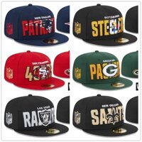 Hat Size Cap Non-Adjustable Flat Brim Cap Football Team Plus Size Hip Hop Baseball Cap Fully Enclosed QW3D