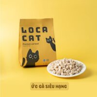 Hạt thức ăn khô cho mèo 1 KG trộn ức gà sấy lạnh LocaCat