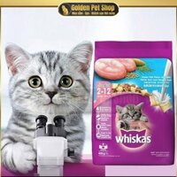 Hạt Thức Ăn Khô Cho Mèo Con Whiskas 1.1kg Vị Cá Biển Và Sữa