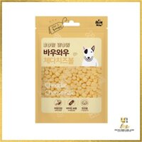 Hạt Thức Ăn Khô Phô Mai Viên Cho Chó Mèo Cheddar Cheese Ball 100g