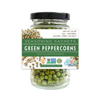 Hạt Tiêu Xanh Sấy Lạnh Havafoodies Hủ Thuỷ Tinh 15g – Green Peppercorns
