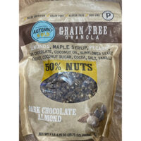 HẠT TỔNG HỢP PHỦ SOCOLA ĐEN GRAIN FREE GRANOLA DARK CHOCOLATE ALMOND U.S.A 588G