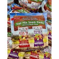 Hạt và trái cây tổng hợp hữu cơ Nature's Garden Trail Mix Snack Packs - Multi Pack