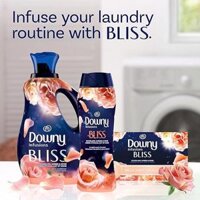 Hạt Xả Giúp Thơm và Mềm Vải Downy Infusions in-Wash Scent Booster Beads Bliss Sparkling Amber & Rose 285g/570g/680g/752g