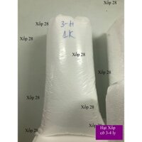 hạt xốp cỡ 3-4 ly nhồi vỏ ghế lười bỏ hộp quà trang trí sự kiện chèn hàng