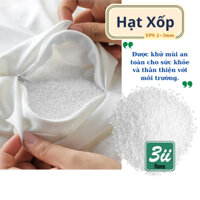 Hạt xốp ghế lười Hạt xốp EPS Hạt xốp chống sốc Hạt xốp gói quà 2mm 3mm 1Kg 3II HOME khử mùi an toàn.