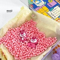 Hạt xốp trang trí hộp quà 1 màu hạt lớn 13x18