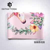 Hatha Sản Phẩm Mới 1.5 Mm Chống Trượt Tự Nhiên Cao Su Đệm Yoga Nữ Khăn Trải Chuyên Ngành Xách Tay Gấp Lại Thể Thao Thảm Tập Yoga