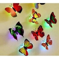 [hatno]( hàng sẵn )Set 10 đèn led bướm phát sáng[dochoi]