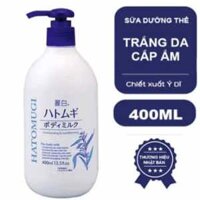 Hatomugi Body Milk – sữa dưỡng thể Nhật – nguyên thùng 24 chai 400ml