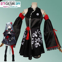 Hatsune Miku Cos Trang Phục Quần Áo Phong Cách Trung Hoa Rosen Liên Kết Cosplay Đầm Anime Hai Chiều Quần Áo Nữ NS