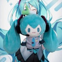 Hatsune Miku Doll, Soft 15CM Plush Figure Doll, Funny Role Play Anime Fufu Series Stuffed Toy Gifts