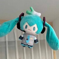 Hatsune Miku Doll, Soft 15CM Plush Figure Doll, Funny Role Play Anime Fufu Series Stuffed Toy Gifts