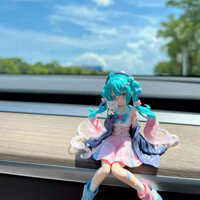 Hatsune Miku Hand-Made Anime Hàng hóa Làm đẹp hai chiều Ép Mì ăn liền Thủy thủ Bộ đồ mô hình Điều khiển trung tâm Đồ trang trí