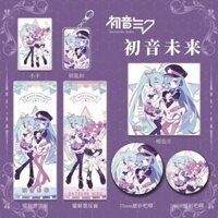 Hatsune Miku Hatsune Miku Game Hàng Hóa Series Nhân Vật Móc Khóa Thanh Laser Vé Photocard Bộ Sưu Tập Quà Tặng