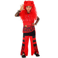 Hậu duệ Sự trỗi dậy của trang phục hóa trang Halloween màu đỏ cho bé gái - Đánh cắp buổi biểu diễn sân khấu trường học, tiệc tùng và hơn thế nữa