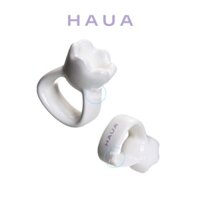 Haua Ceramic Guasha Ring Dụng cụ Massage mặt cho làn da rạng rỡ |Spa tại nhà & Thiết yếu tự chăm sóc