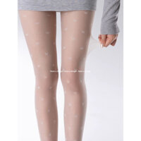 Have u desgin Pure Desire 0d Nơ Trắng Vớ Mỏng Phong Cách Nhật Bản Gợi Cảm Xuân Hè Trong Suốt Thịt Đen Vớ lolita Quần Hot Girl