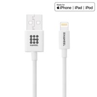 Haweel 1 M 2.4A 8 Pin MFI USB Truyền Dữ Liệu Cáp cho Iphone 11/iPhone XR/iPhone XS Max/iPhone X & XS/IPhone 8 & 8 Plus /iPhone 7 & 7 Plus/Iphone 6 Và 6 S & 6 Plus Và 6 S Plus/iPad (trắng)