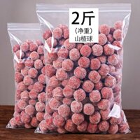 Hawthorn Snowball 500g Sản phẩm từ quả táo gai tươi Snowball Hawthorn Strip Fruit Danpi Candyed Fruit Snacks 100g