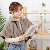 Hãy để phong cách Nhật Bản Thu Đông Khăn choàng ấm áp Áo choàng rỗng Phong cách mới Hàng có sẵn Khăn choàng thời trang Phòng có thể điều chỉnh Khăn choàng lông thú Bảo vệ vai Bảo vệ lưng