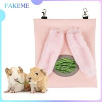 Hay Feeder Guinea Pig Hay Feeder Sack cho Bunny Chinchilla Guinea Pig