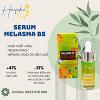 HAYUKO serum nám với 100% Thành Phần Thiên + Với Hoạt Chất glycolic acid ,boric acid giúp làm mờ nám ,trắng da