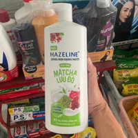 Hazeline Sữa Tắm Matcha Lựu Đỏ 1kg