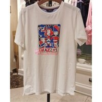 Hazzys summer men's and women's fashion in cotton cổ tròn tay ngắn t-shirt astse00be89 790