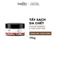 [HB GIFT]  Tẩy tế bào chết body Besilki cà phê và sữa 100g cho mọi loại da,sáng da X10 công nghệ siêu thẩm thấu Niosome