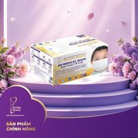 HB MEDICAL MASK - KHẨU TRANG Y TẾ 4 LỚP KHÁNG KHUẨN MÀU TRẮNG (KM)